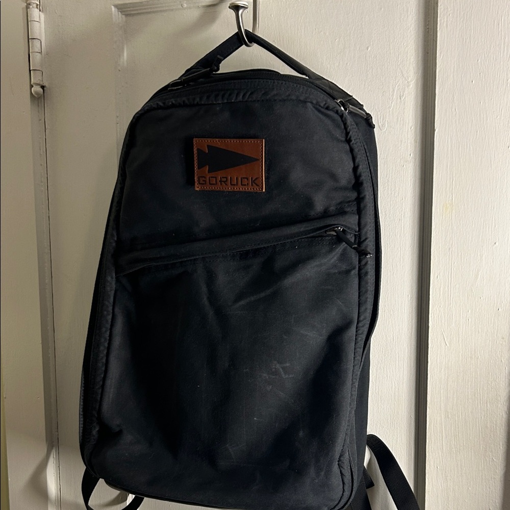 GORuck GR1 Heritage Waxed Canvas Black 21L